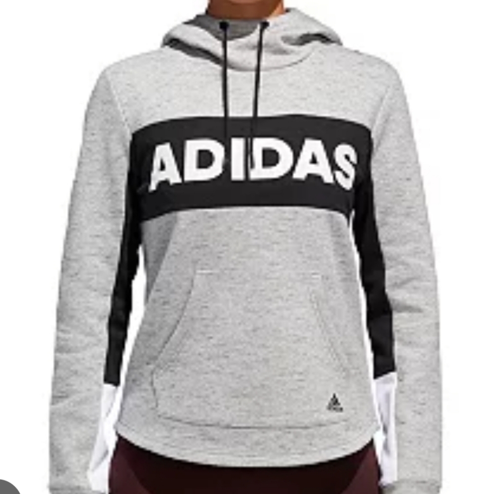 Adidas Gray Kids Sweatshirt Hoodie. Sz.XS.
